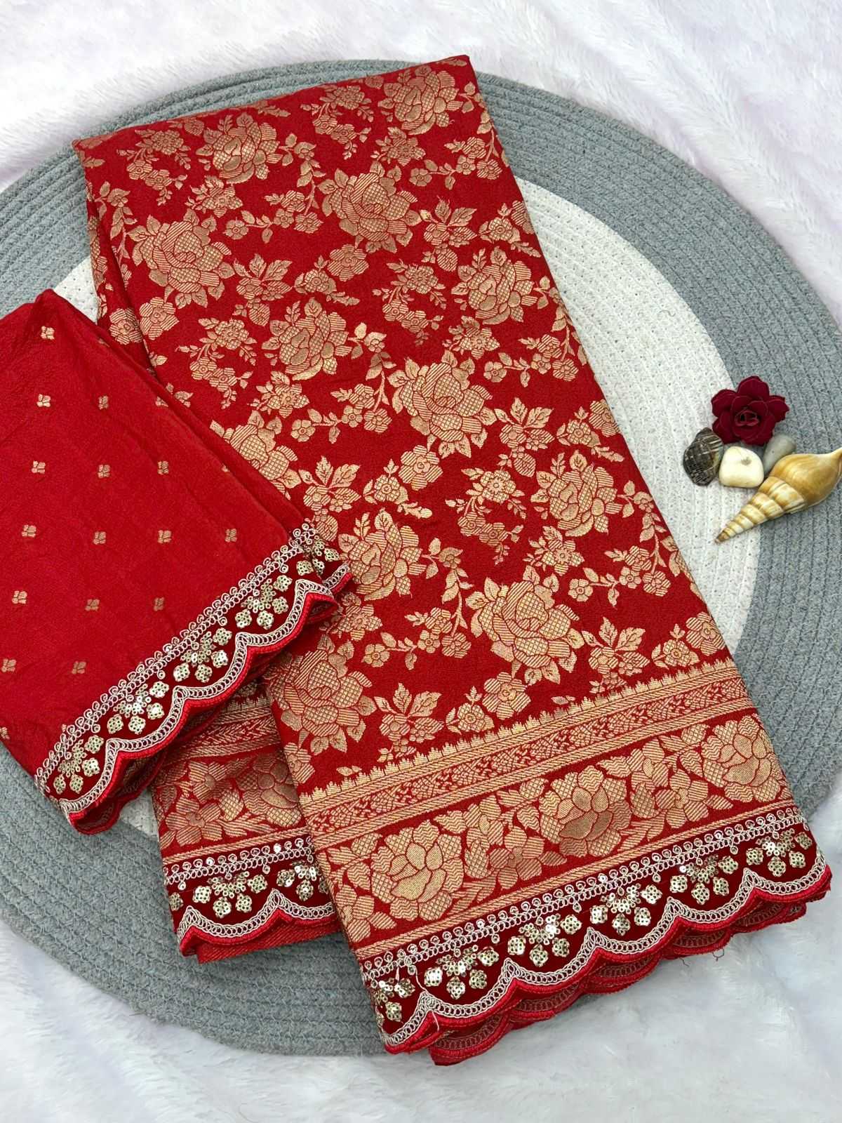 Naarira KESH484 Juhi Crepe Silk Crepe Silk Saree