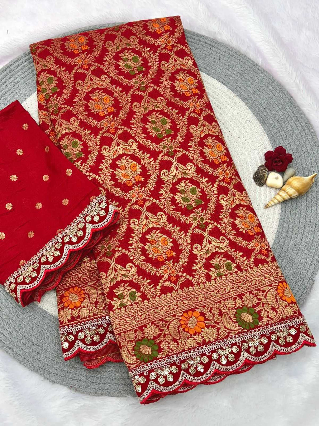 Naarira KESH484 Juhi Crepe Silk Crepe Silk Saree