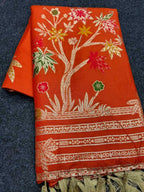 Naarira KESH484 Kajal Russian Silk Soft Silk Sarees