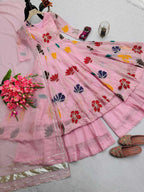 Naarira Garden Georgette Embroidery Gowns