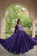 Naarira  KESH491 9350 Cotton Embroidery Gowns