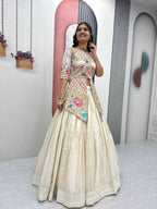 Naarira Simar Silk Designer Lehenga