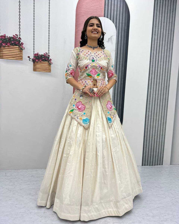 Naarira Simar Silk Designer Lehenga