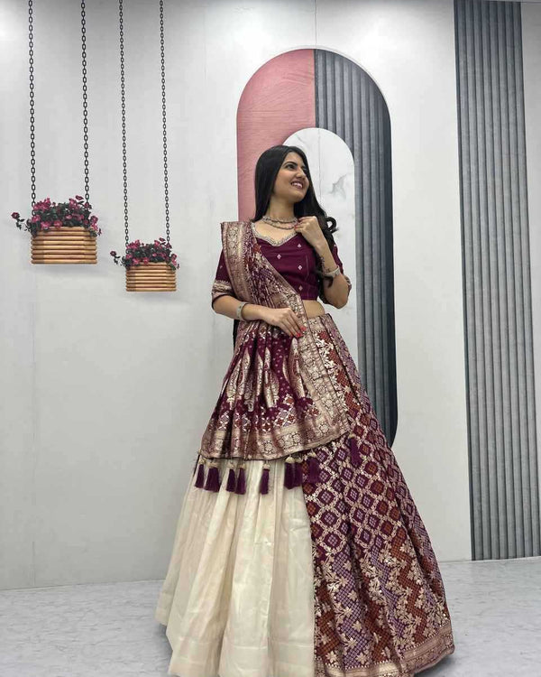 Naarira Silk Designer Lehenga