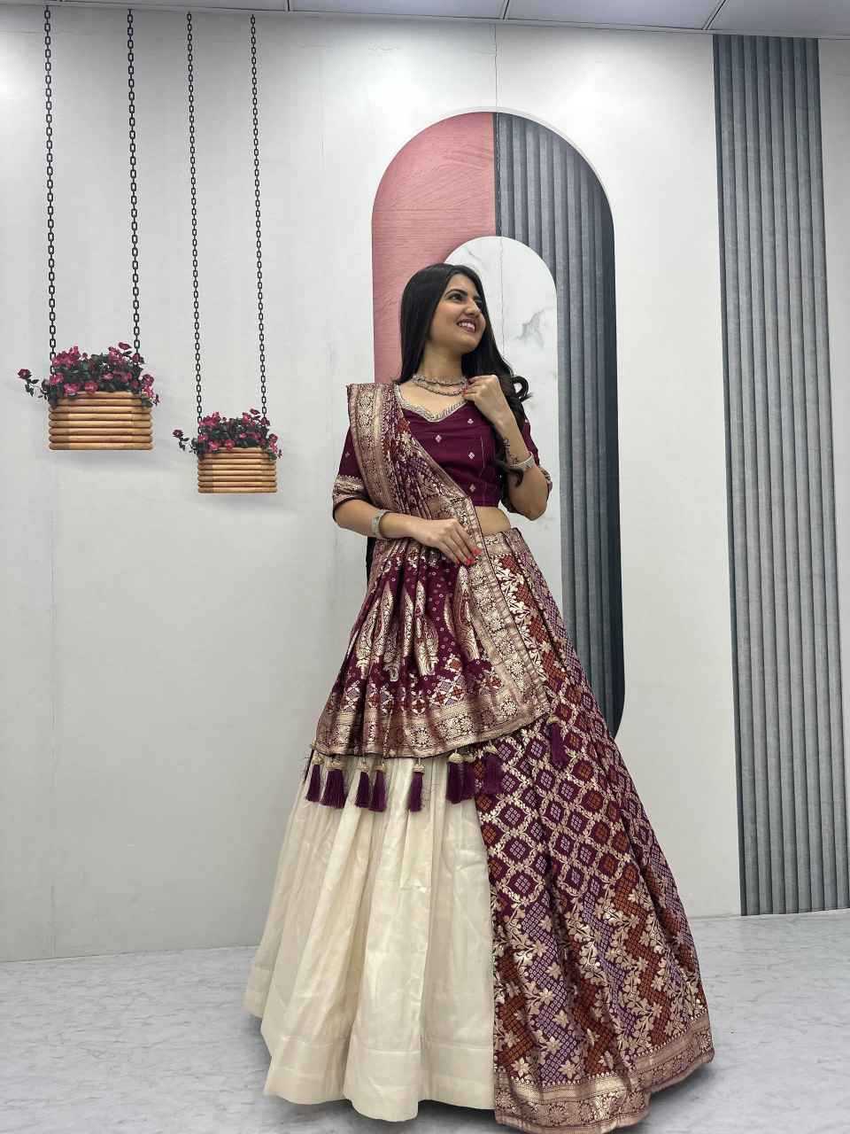 Naarira Silk Designer Lehenga