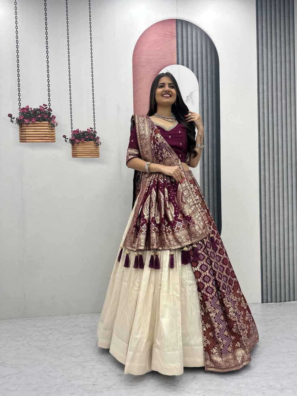 Naarira Silk Designer Lehenga