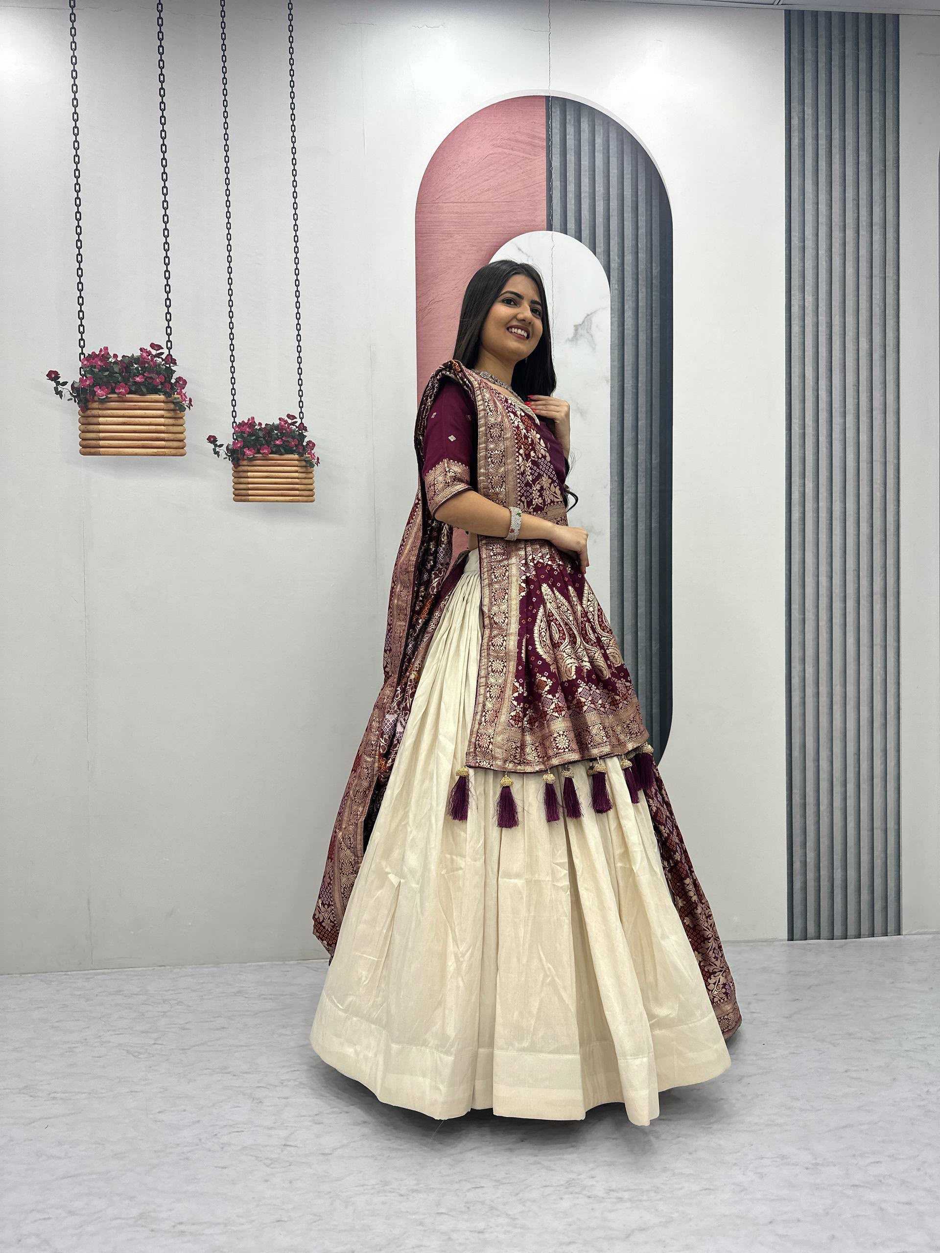 Naarira Silk Designer Lehenga