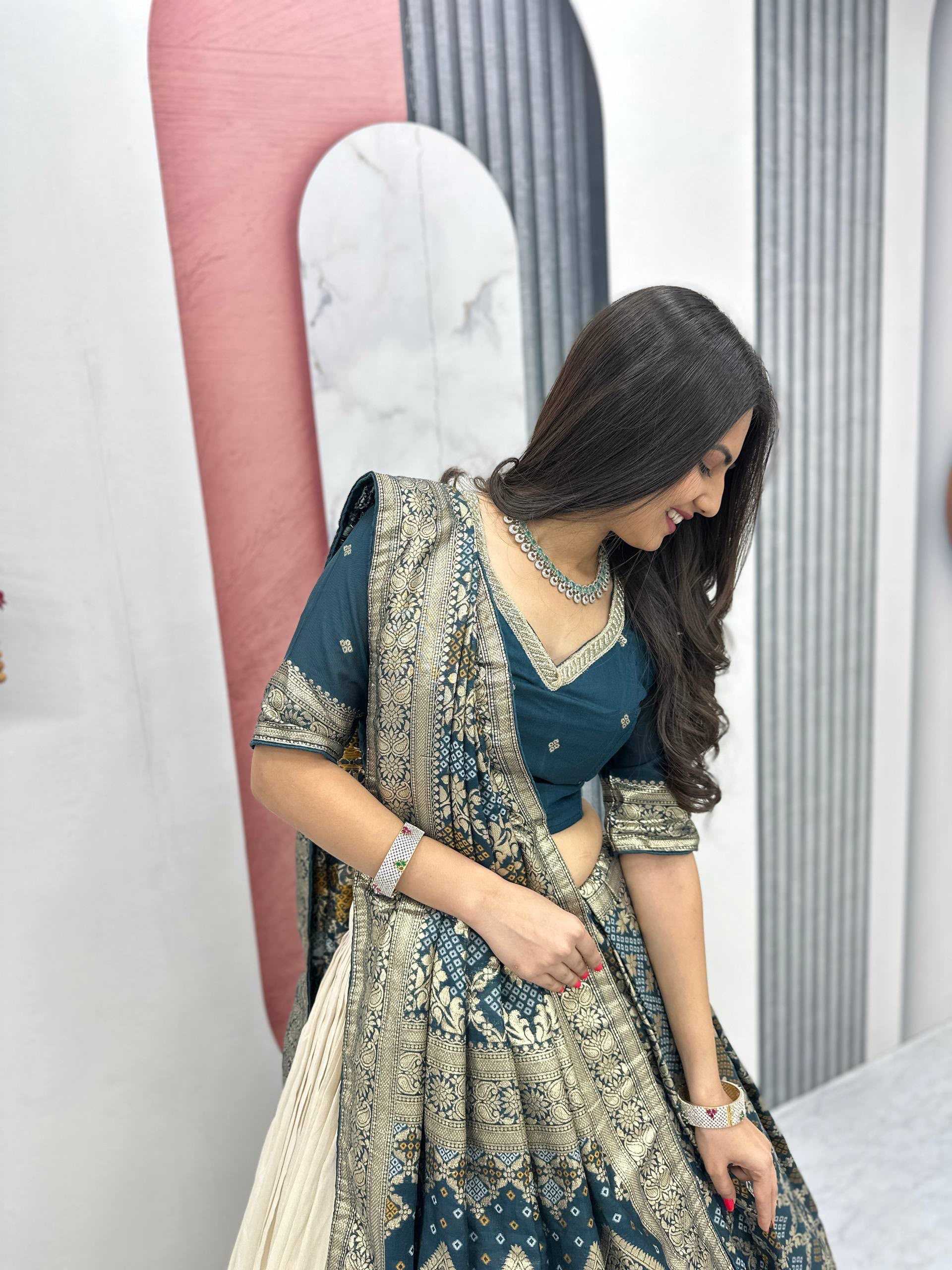 Naarira Silk Designer Lehenga