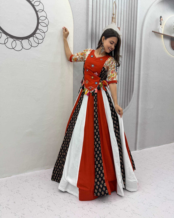Naarira  KESH496 587 Pure Cotton Traditional Lehenga