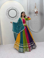 Naarira Georgette Traditional Lehenga