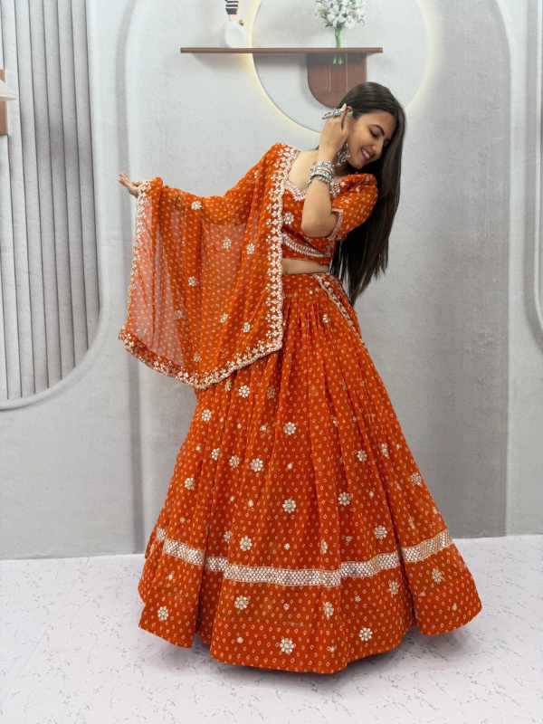 Naarira Georgette Designer Lehenga Choli