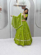 Naarira Georgette Designer Lehenga Choli
