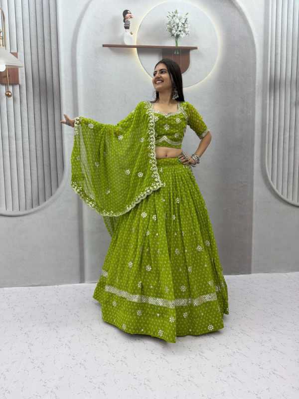 Naarira Georgette Designer Lehenga Choli