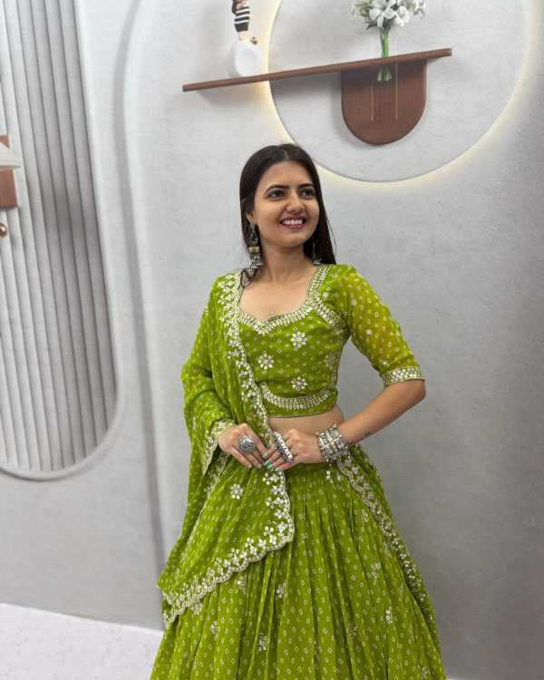 Naarira Georgette Designer Lehenga Choli