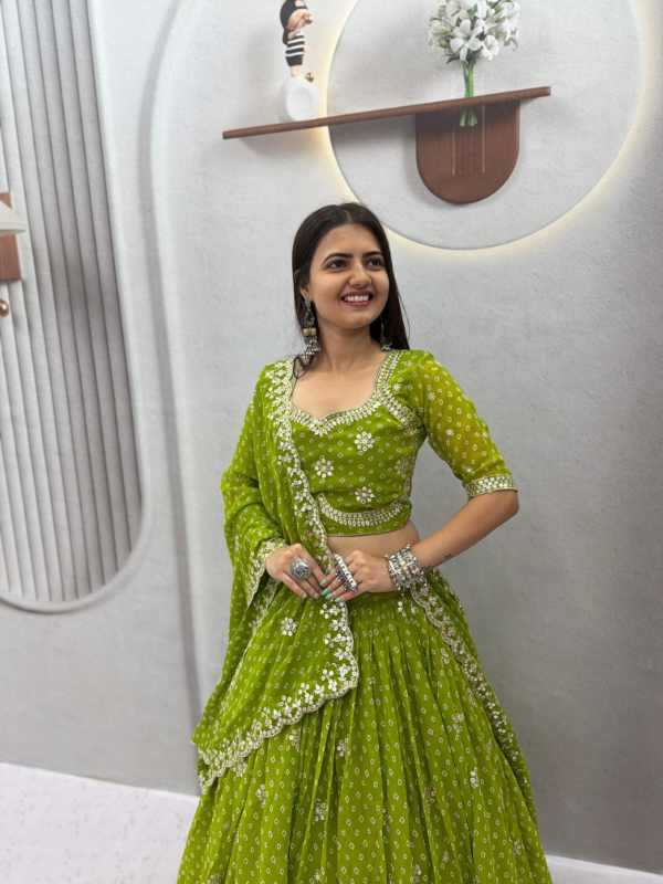 Naarira Georgette Designer Lehenga Choli