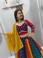 Naarira KESH497 347 Faux Georgette Embroidered Lehenga