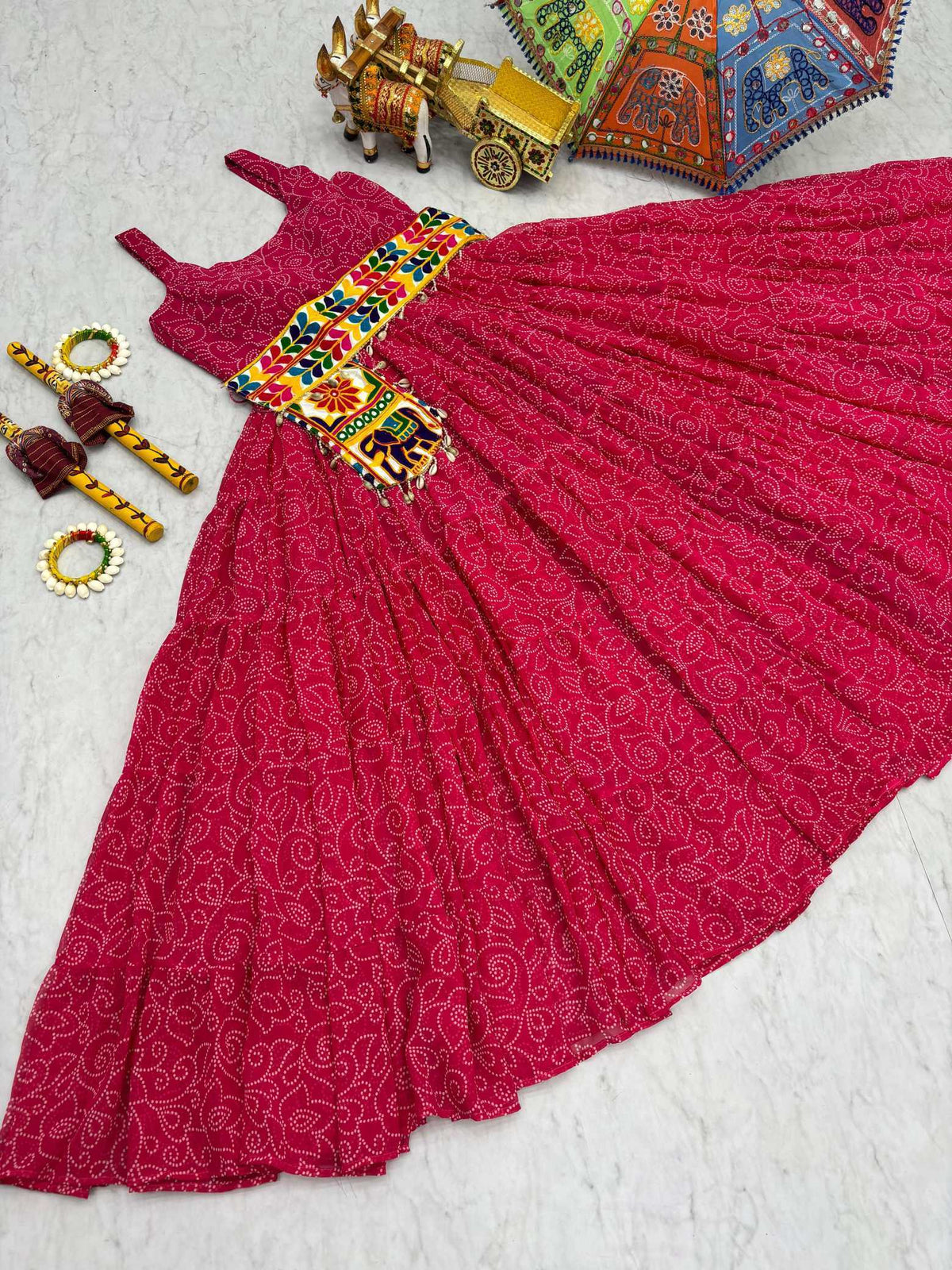 Naarira KESH498 110 Faux Georgette Printed Gowns