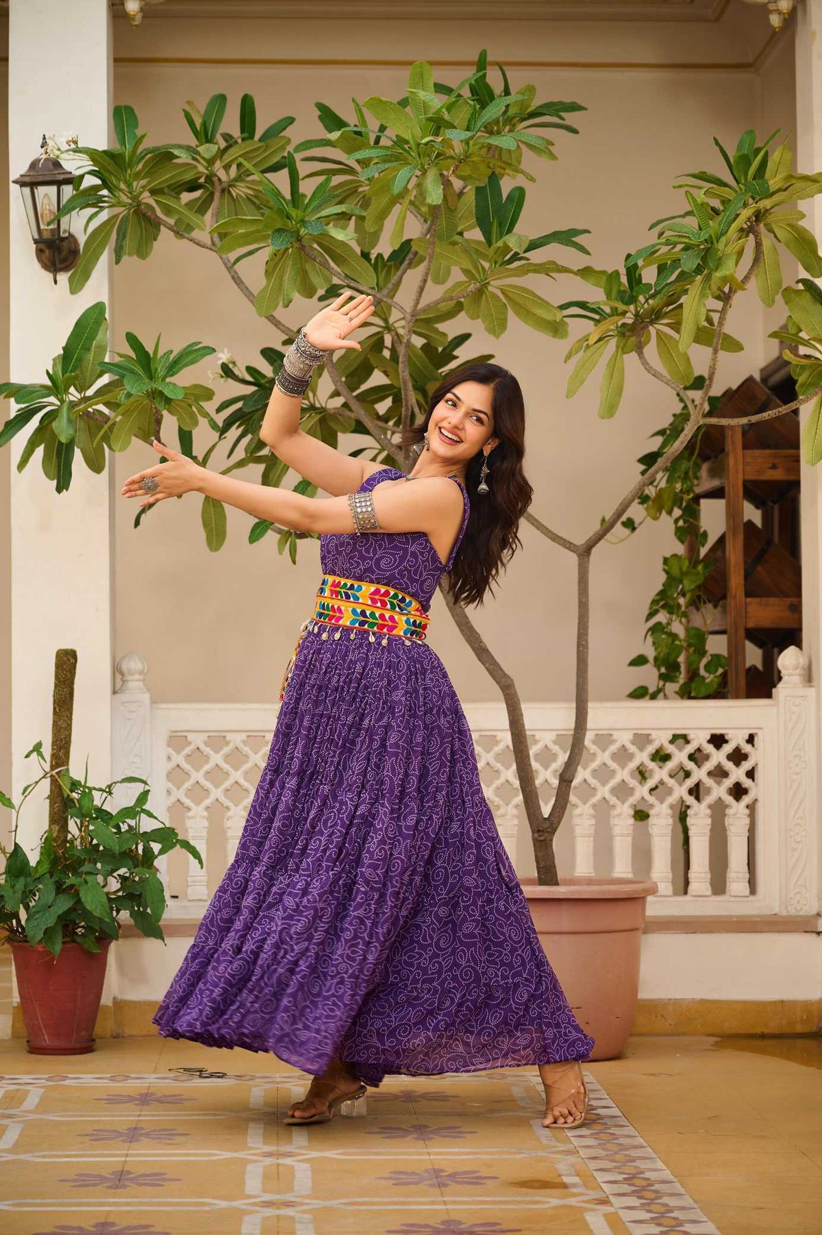 Naarira KESH498 110 Faux Georgette Printed Gowns