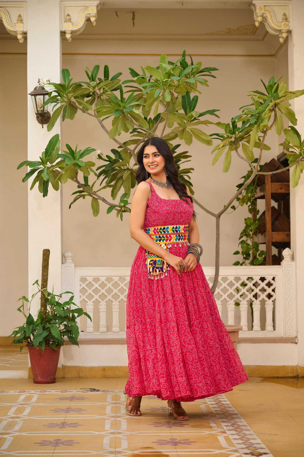 Naarira KESH498 110 Faux Georgette Printed Gowns