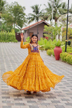 Naarira KESH498 122 Faux Georgette Embroidery Gowns