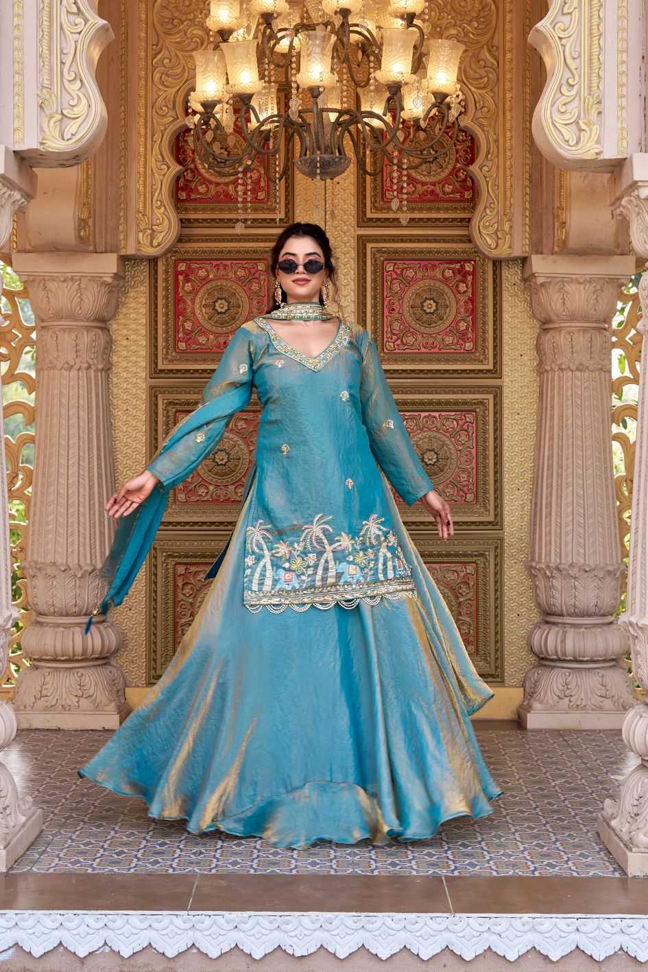 Naarira Fancy Embroidered Lehenga