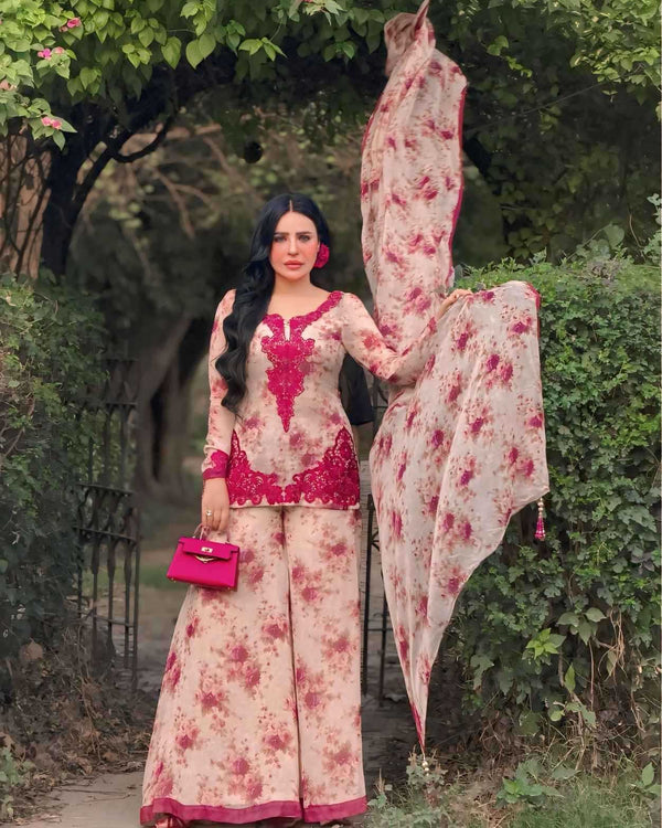 Naarira Faux Georgette Printed Suits