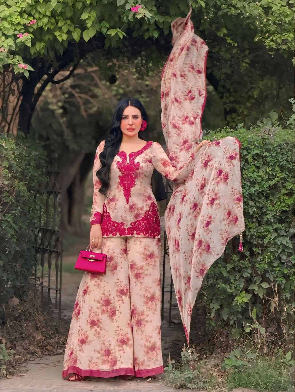 Naarira Faux Georgette Printed Suits