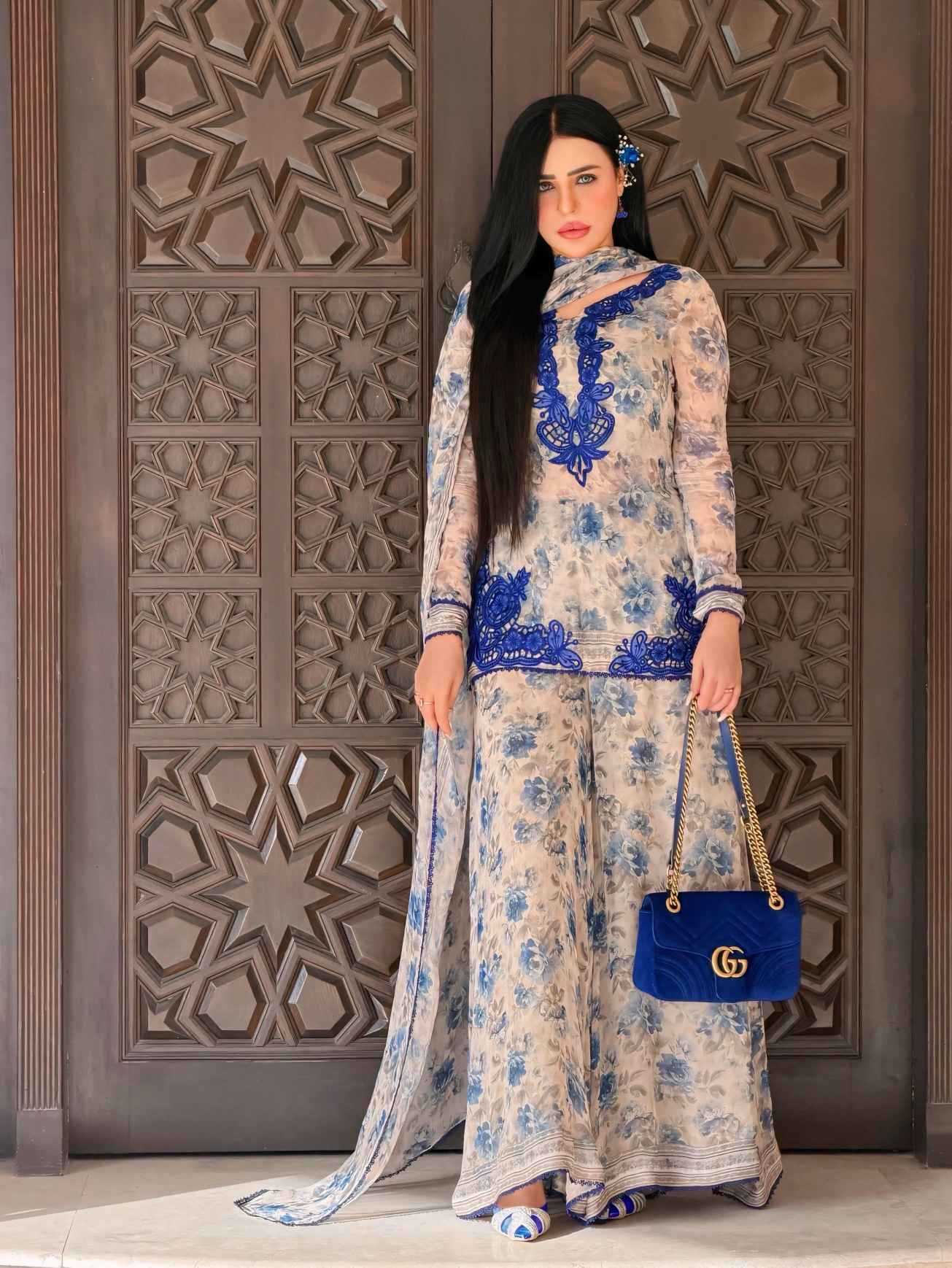Naarira Faux Georgette Printed Suits