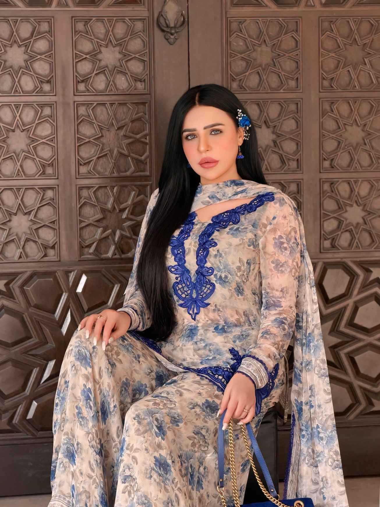 Naarira Faux Georgette Printed Suits