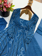 Naarira Faux Georgette Cotton Suits