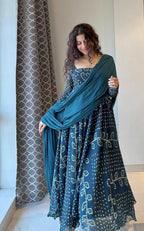 Naarira Faux Georgette Cotton Suits