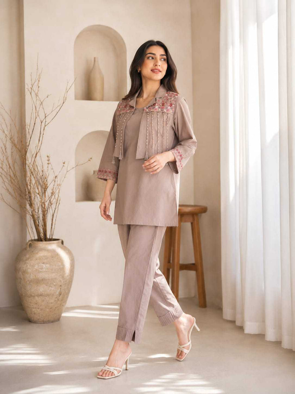 Naarira Premium Dhabu Cotton Co-ord Set