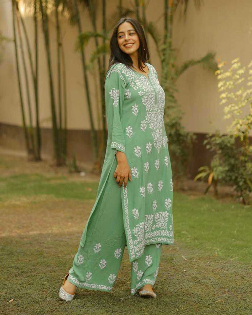 Naarira Rayon Cotton Suit
