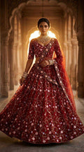 Naarira Soft Net Designer Lehenga