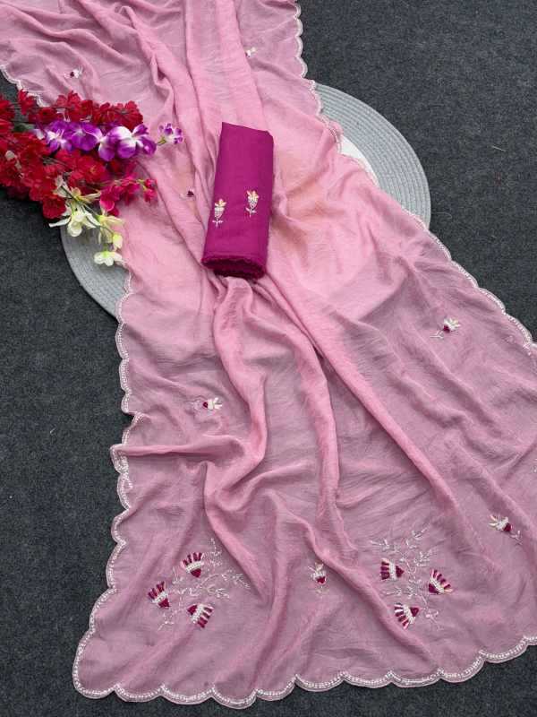 Naarira doll Dola Silk Party Wear Sarees
