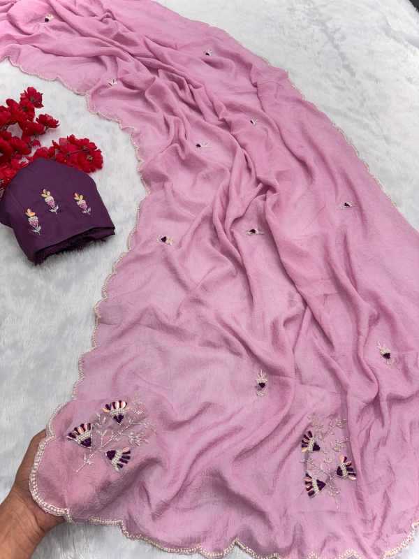 Naarira doll Dola Silk Party Wear Sarees