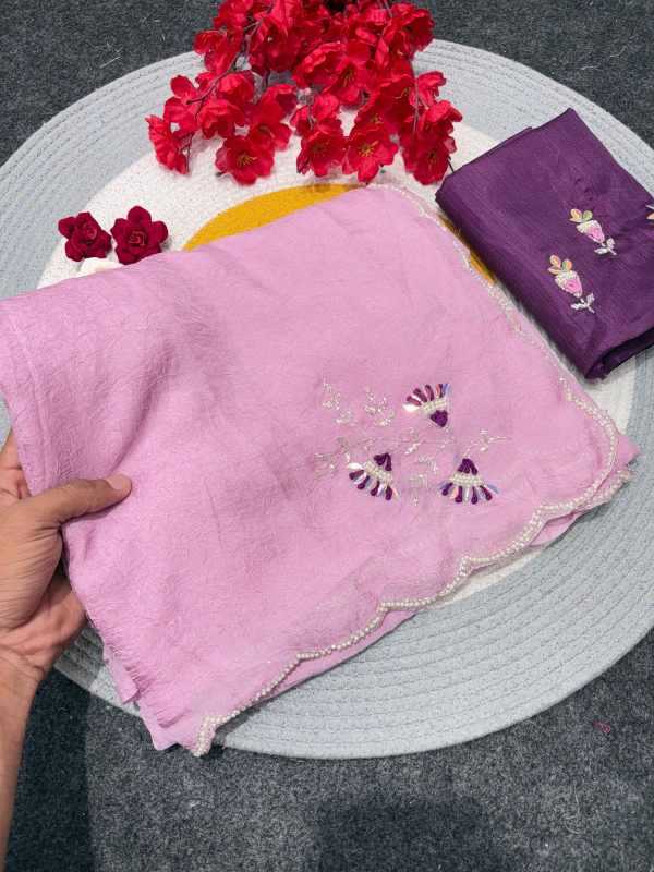 Naarira doll Dola Silk Party Wear Sarees