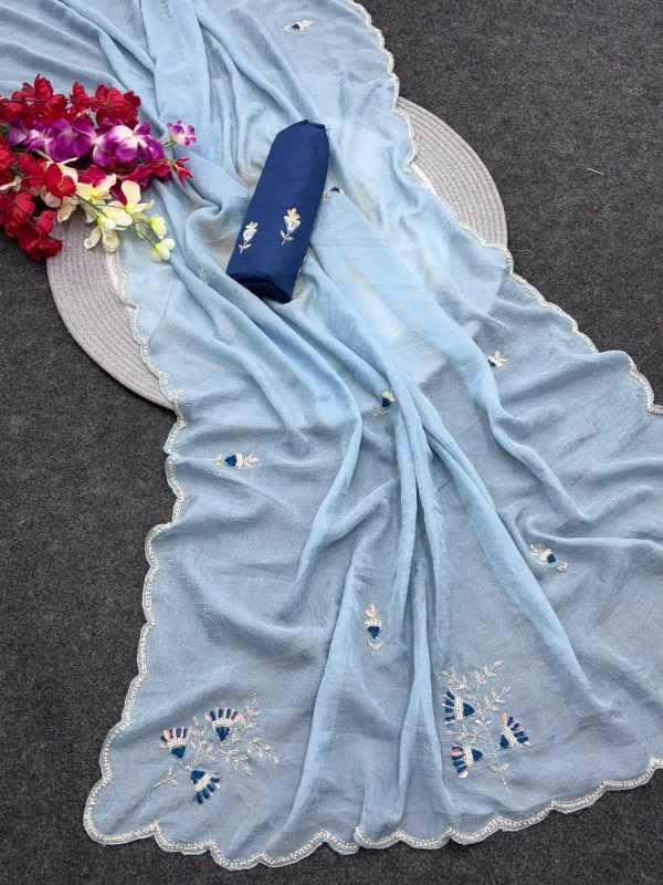 Naarira doll Dola Silk Party Wear Sarees