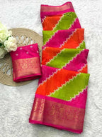 Naarira SAGUN Jacquard Printed Sarees
