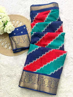 Naarira SAGUN Jacquard Printed Sarees