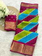 Naarira SAGUN Jacquard Printed Sarees