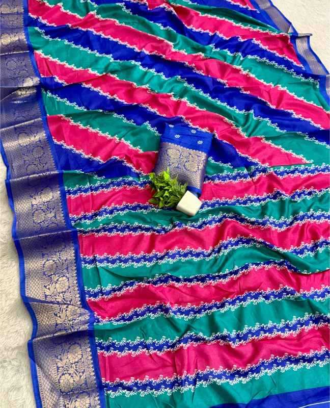 Naarira SAGUN Jacquard Printed Sarees