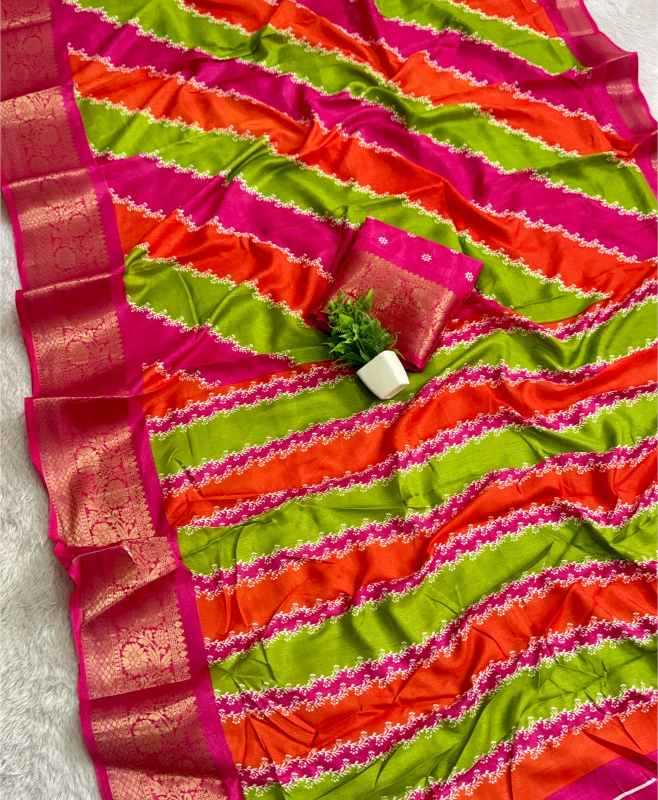 Naarira SAGUN Jacquard Printed Sarees