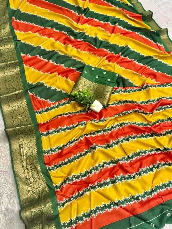 Naarira SAGUN Jacquard Printed Sarees