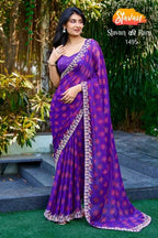 Naarira STAVAN KI RANI Chiffon Printed Saree