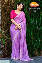 Naarira STAVAN KI RANI Chiffon Printed Saree