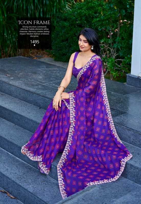 Naarira STAVAN KI RANI Chiffon Printed Saree