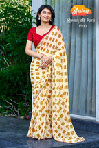 Naarira STAVAN KI RANI Chiffon Printed Saree