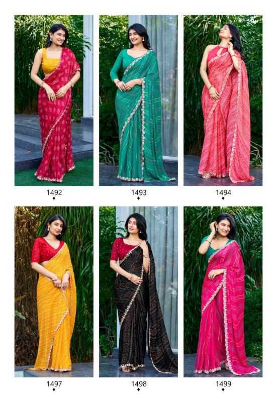 Naarira STAVAN KI RANI Chiffon Printed Saree