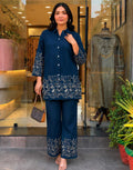 Naarira Heavy Rayon Embroidered Co-ord Set